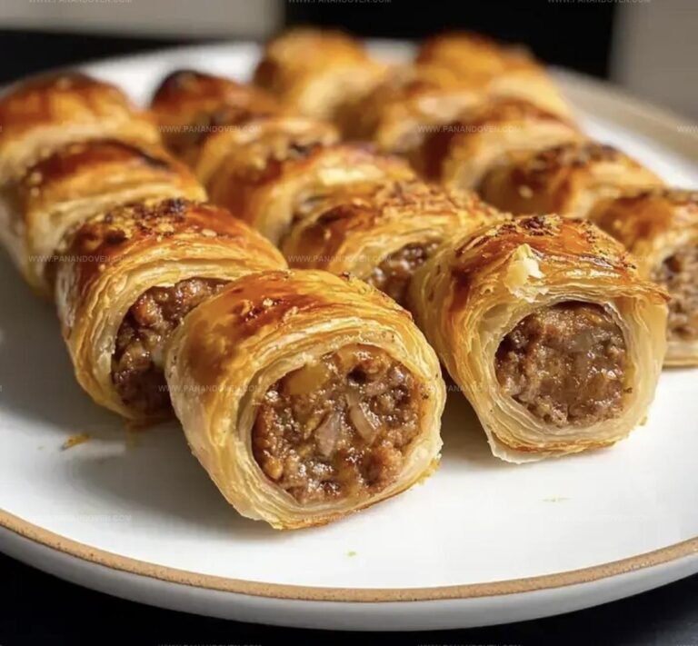 French Onion Sausage Rolls Recipe