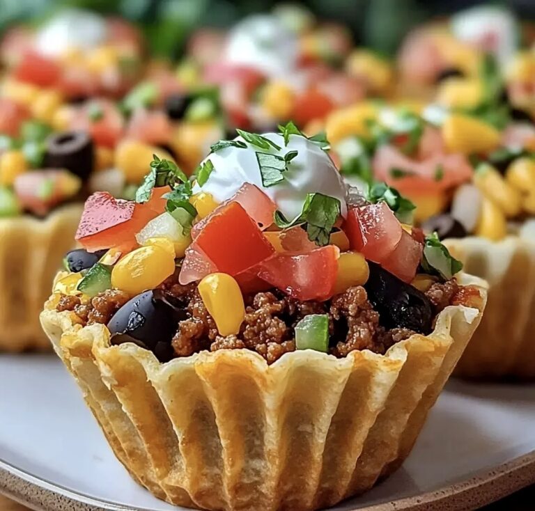 Taco Cupcakes Recipe