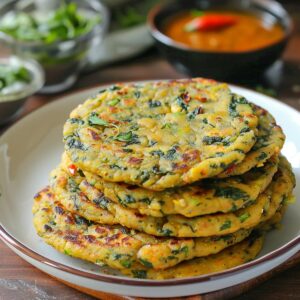 Spinach Puda Recipe