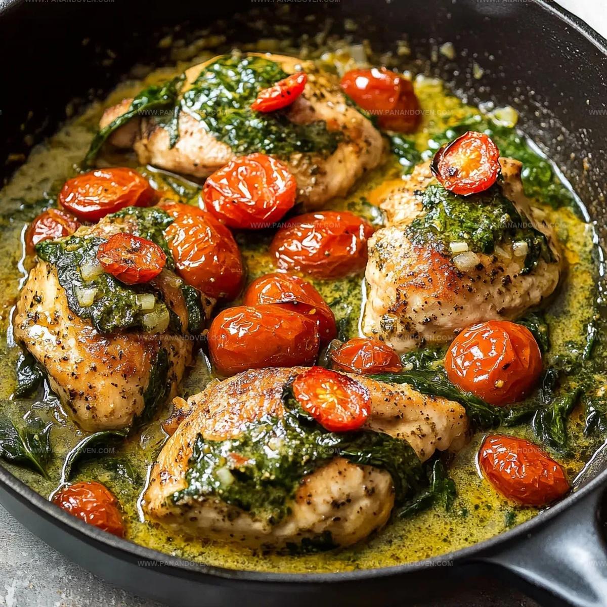 Creamy Pesto Chicken Recipe