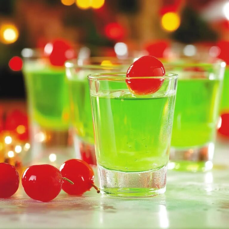 Grinch Shot Recipe (Christmas Shots)