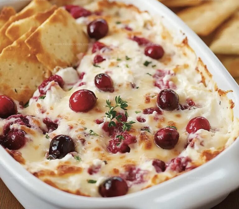 Baked Cranberry Cream Cheese Dip - A Perfect Holiday Appetizer Recipe