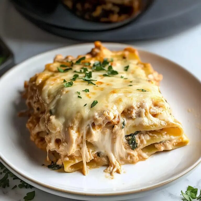 Crock Pot Chicken Lasagna Recipe
