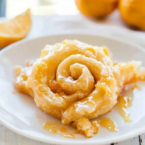 Homemade Glazed Orange Rolls Recipe