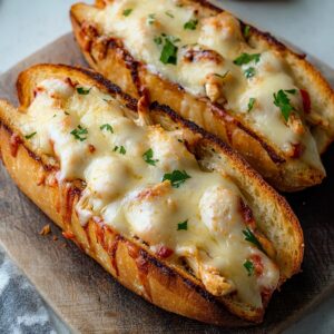 Melty Cheesy Chicken Sandwich Recipe