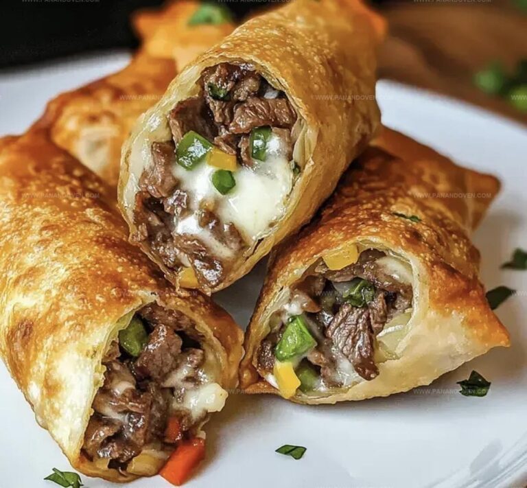 Philly Cheesesteak Egg Rolls Recipe