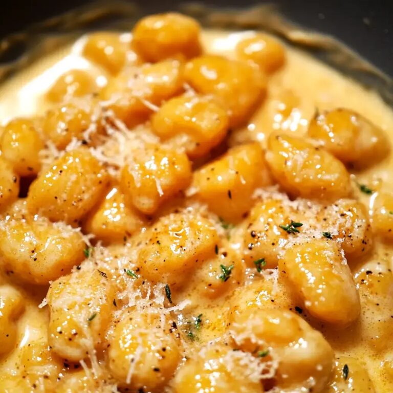 Trader Joes Pumpkin Gnocchi with Caramelized Onion Cream Sauce Recipe