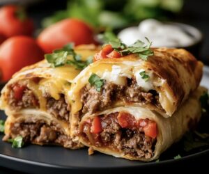 Cheese Steak Chimichangas Recipe