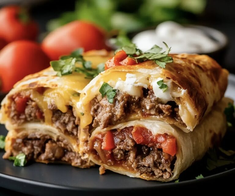 Cheese Steak Chimichangas Recipe