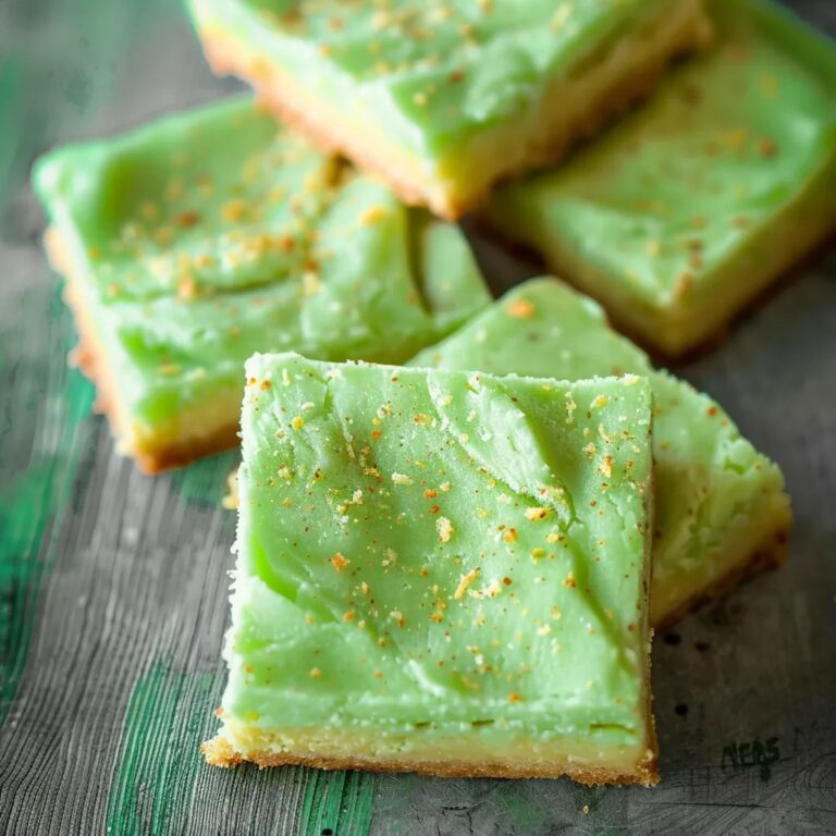 Pistachio Pudding Sugar Cookie Bars Recipe