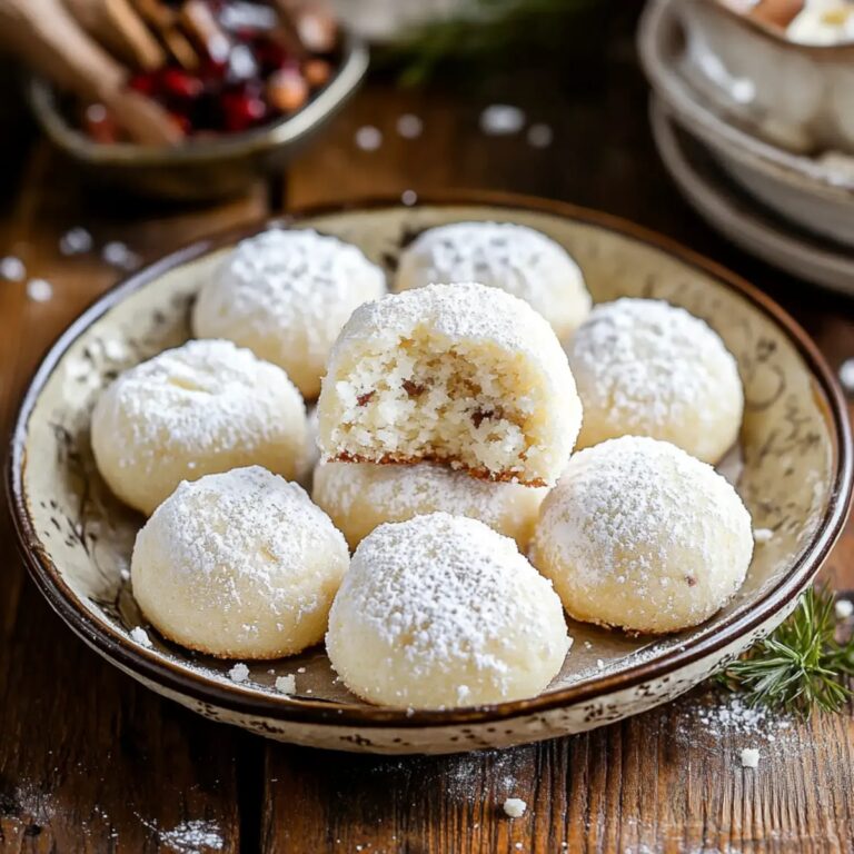 Moms Russian Tea Cakes Recipe