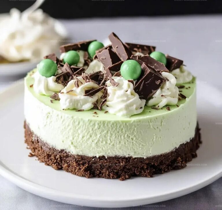 Mint Aero Cheesecake Recipe