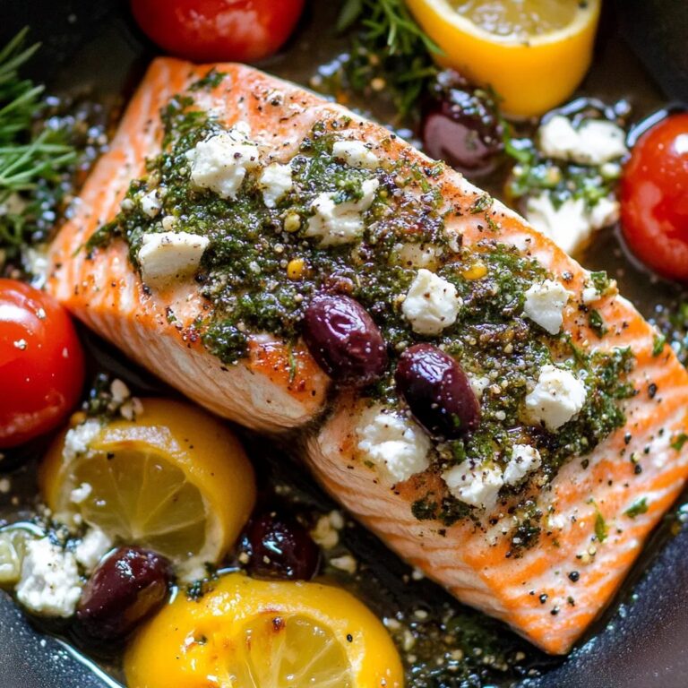 Fresh Mediterranean Salmon Recipe