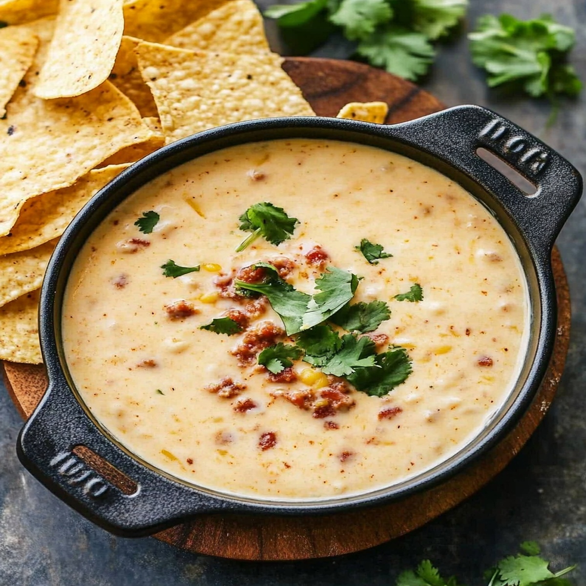 Creamy Chorizo Queso Dip Recipe