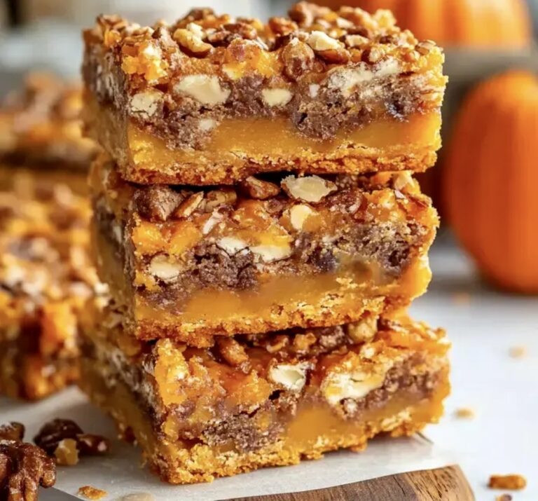 Pumpkin Magic Bars Recipe