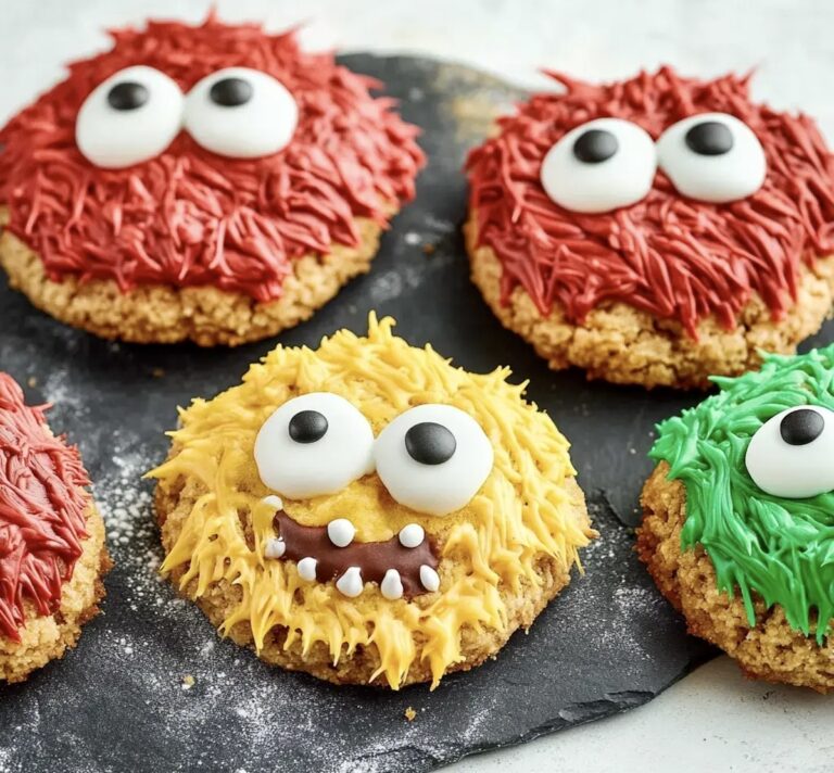 Furry Monster Cookies Recipe