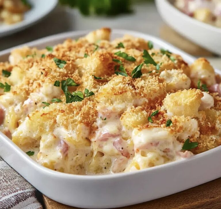 Delicious Chicken Cordon Bleu Casserole Recipe