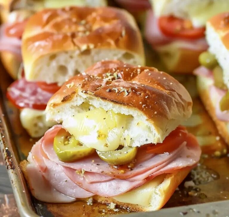 Hot Italian Sub Sliders Recipe
