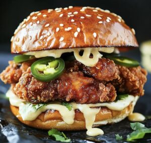 Spicy Jalapeno Chicken Sandwich Recipe