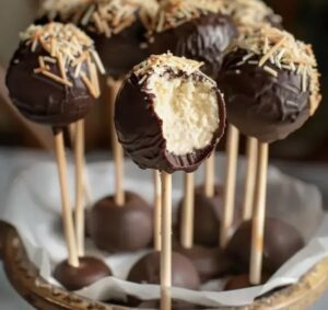 Cheesecake-Stuffed Cake Pops Recipe