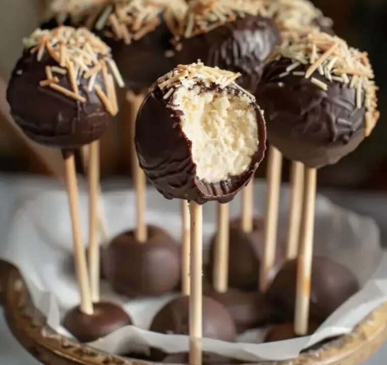 Cheesecake-Stuffed Cake Pops Recipe