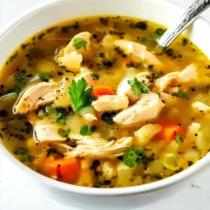 Anti-Inflammatory Chicken Soup Recipe