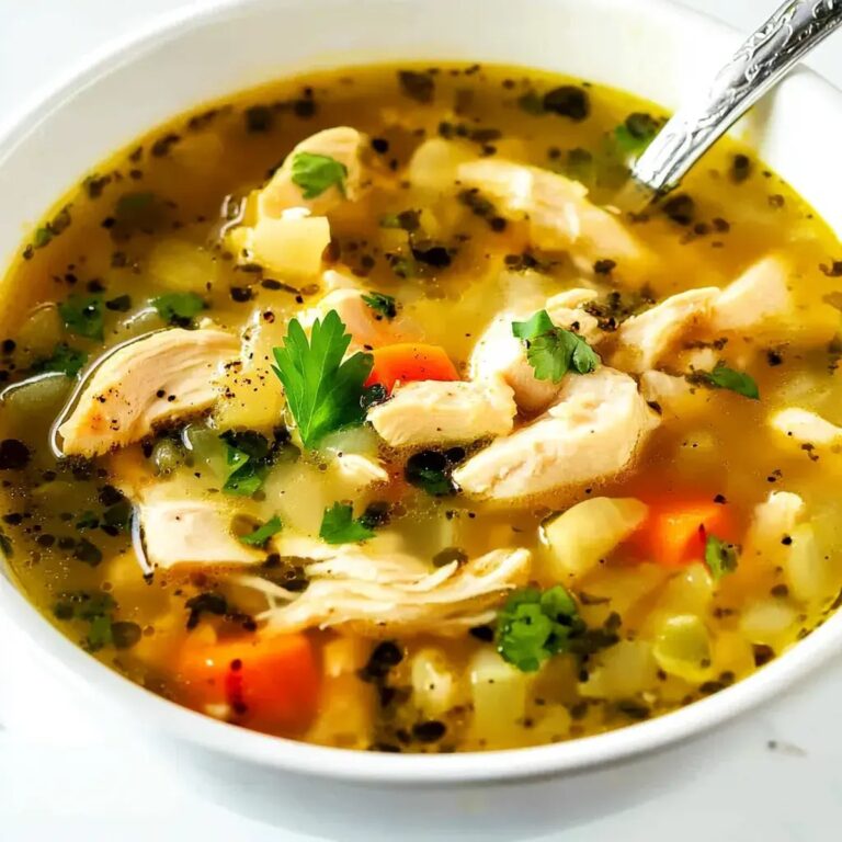 Anti-Inflammatory Chicken Soup Recipe