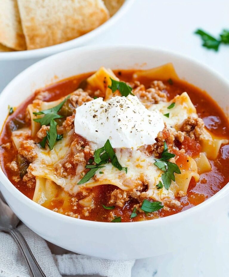 Lasagna Soup Recipe