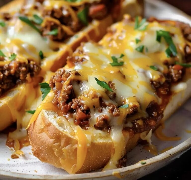 Garlic Bread Sloppy Joes Recipe