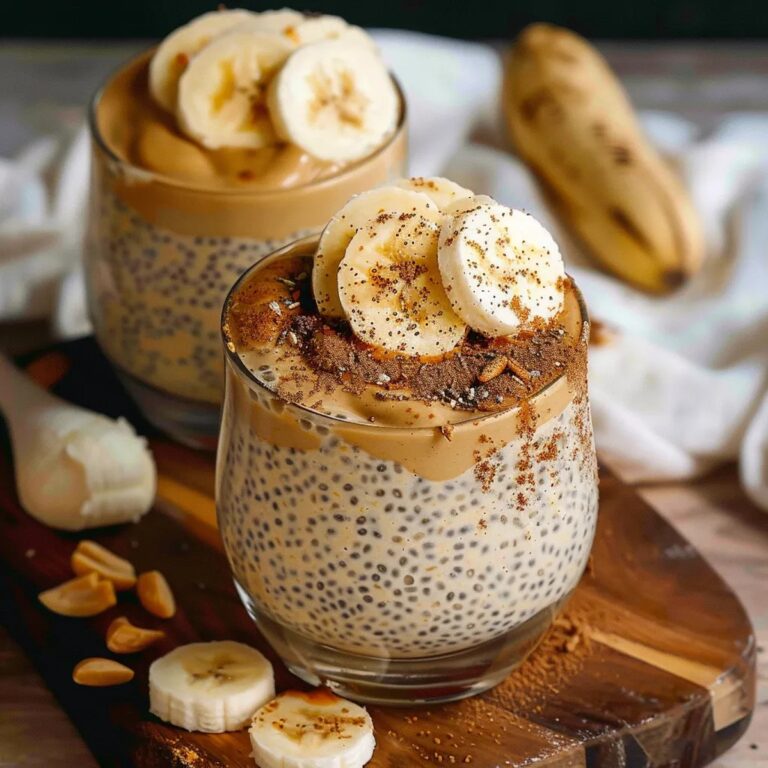 Peanut Butter Banana Chia Pudding Recipe