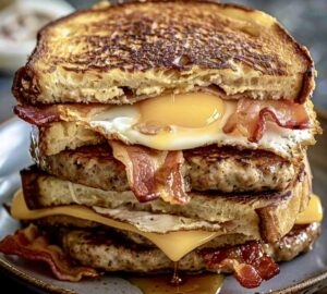 French Toast Breakfast Sandwich Recipe