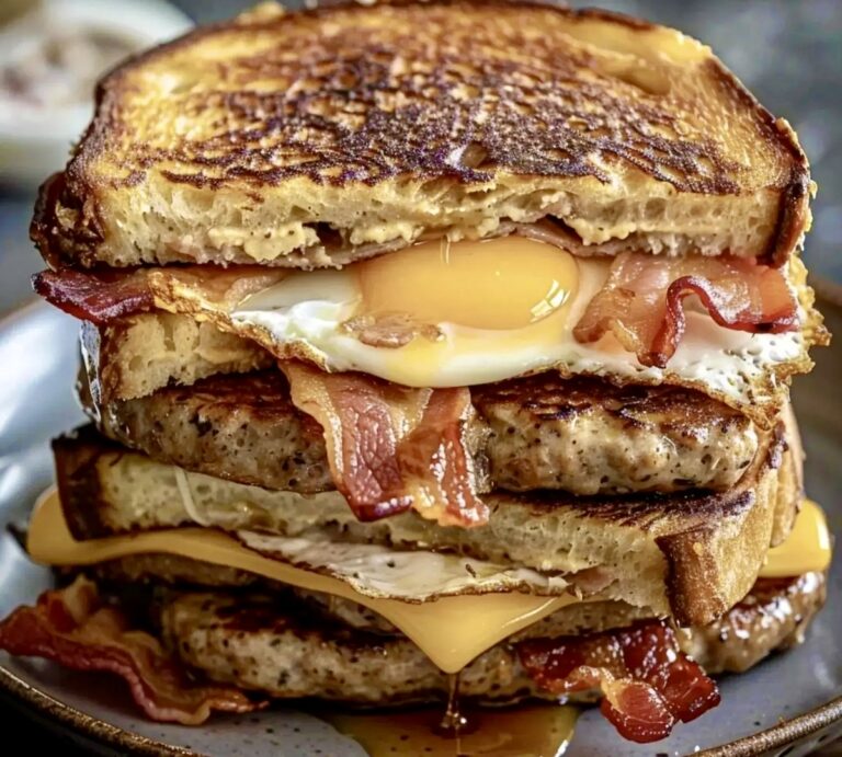 French Toast Breakfast Sandwich Recipe