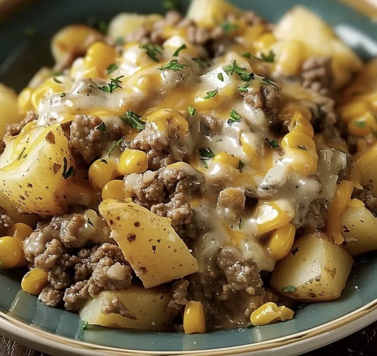 Slow Cooker Hamburger Hash Recipe