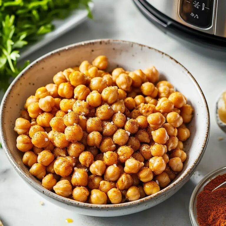 Air Fryer Chickpeas Recipe