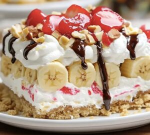 Banana Split Cake Recipe