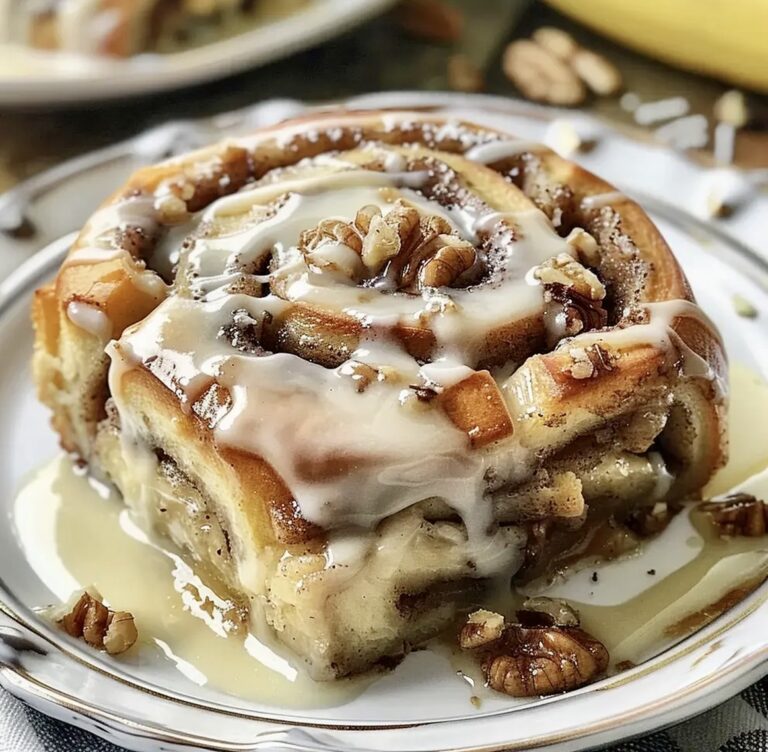 Soft Banana Cinnamon Rolls Recipe