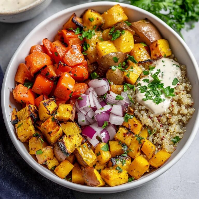 Roasted Vegetable Quinoa Bowl Recipe