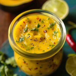 Sweet and Spicy Mango Salad Dressing Recipe