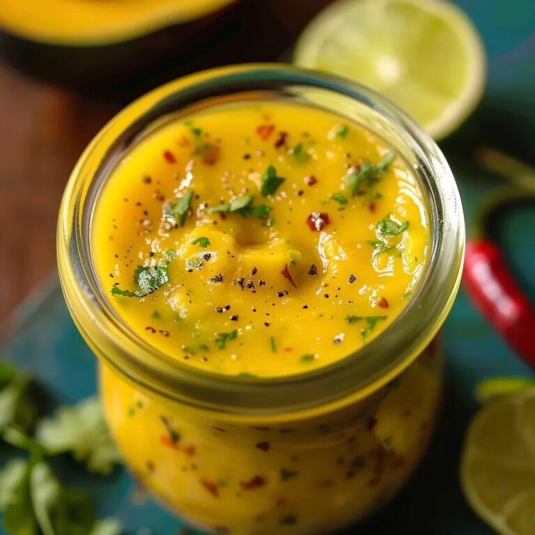 Sweet and Spicy Mango Salad Dressing Recipe