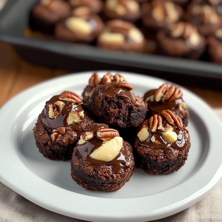 Pecan Pie Brownie Bombs Recipe