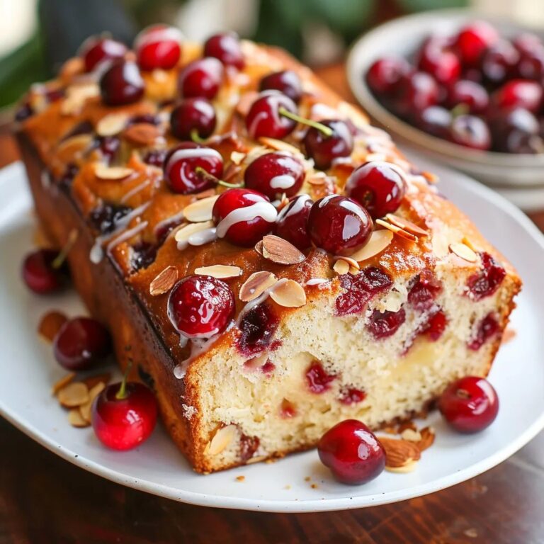 Easy Almond Cherry Bread Recipe