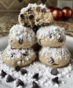 Peanut Butter Chocolate Chip Snowball Cookies Recipe