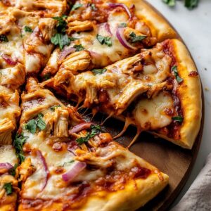Homemade BBQ Chicken Pizza Recipe