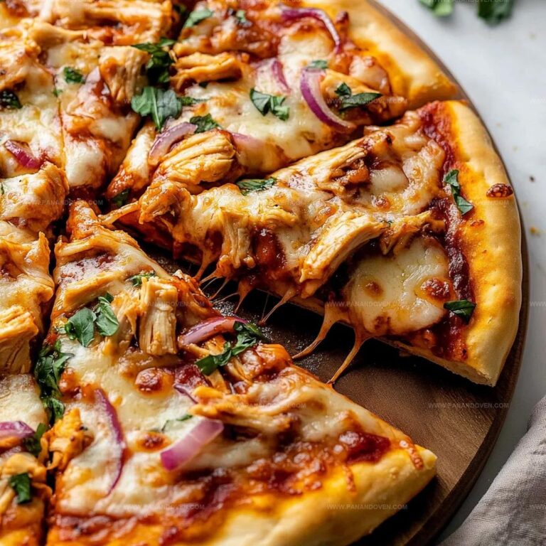 Homemade BBQ Chicken Pizza Recipe