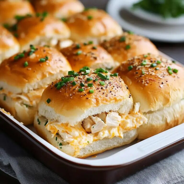 Crack Chicken Sliders on Hawaiian Rolls Recipe