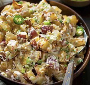 Jalapeno Popper Roasted Potato Salad Recipe