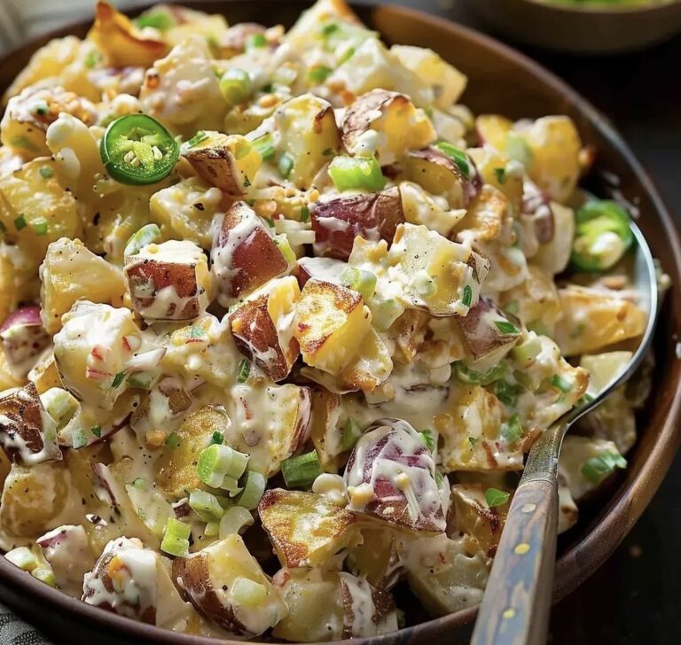 Jalapeno Popper Roasted Potato Salad Recipe