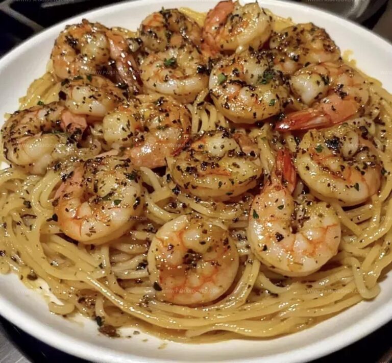 Quick Garlic Shrimp Pasta Recipe