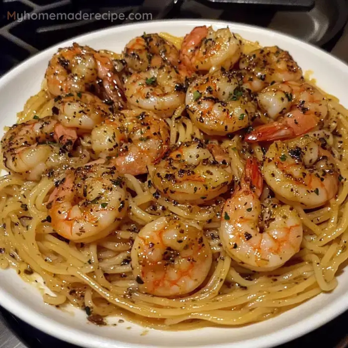 Quick Garlic Shrimp Pasta Recipe