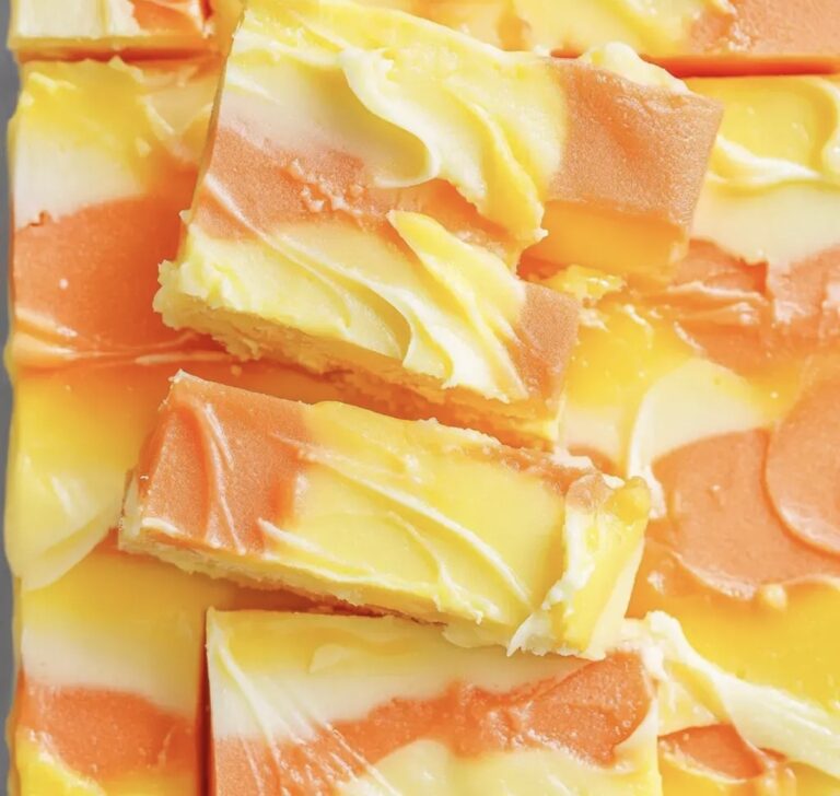 Candy Corn Fudge Recipe